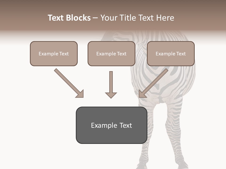 Standing Beauty Wildlife PowerPoint Template