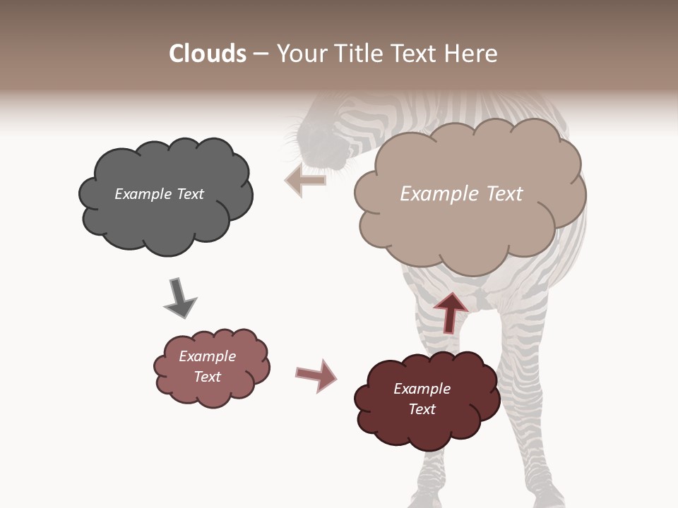 Standing Beauty Wildlife PowerPoint Template
