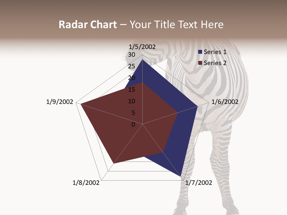 Standing Beauty Wildlife PowerPoint Template