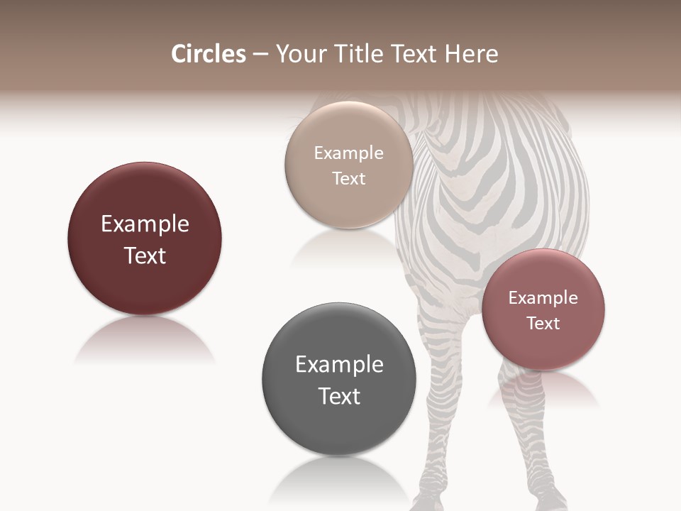 Standing Beauty Wildlife PowerPoint Template