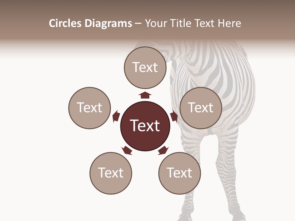 Standing Beauty Wildlife PowerPoint Template