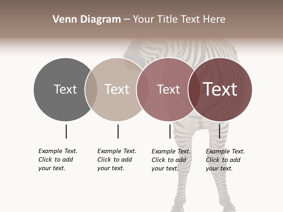 Standing Beauty Wildlife PowerPoint Template