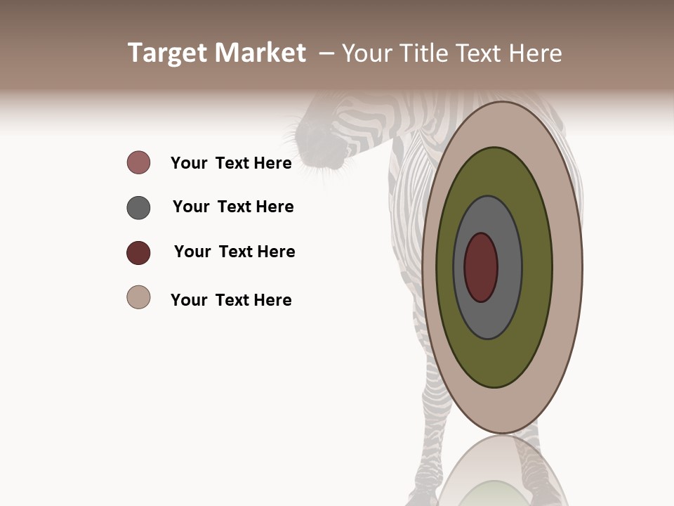 Standing Beauty Wildlife PowerPoint Template