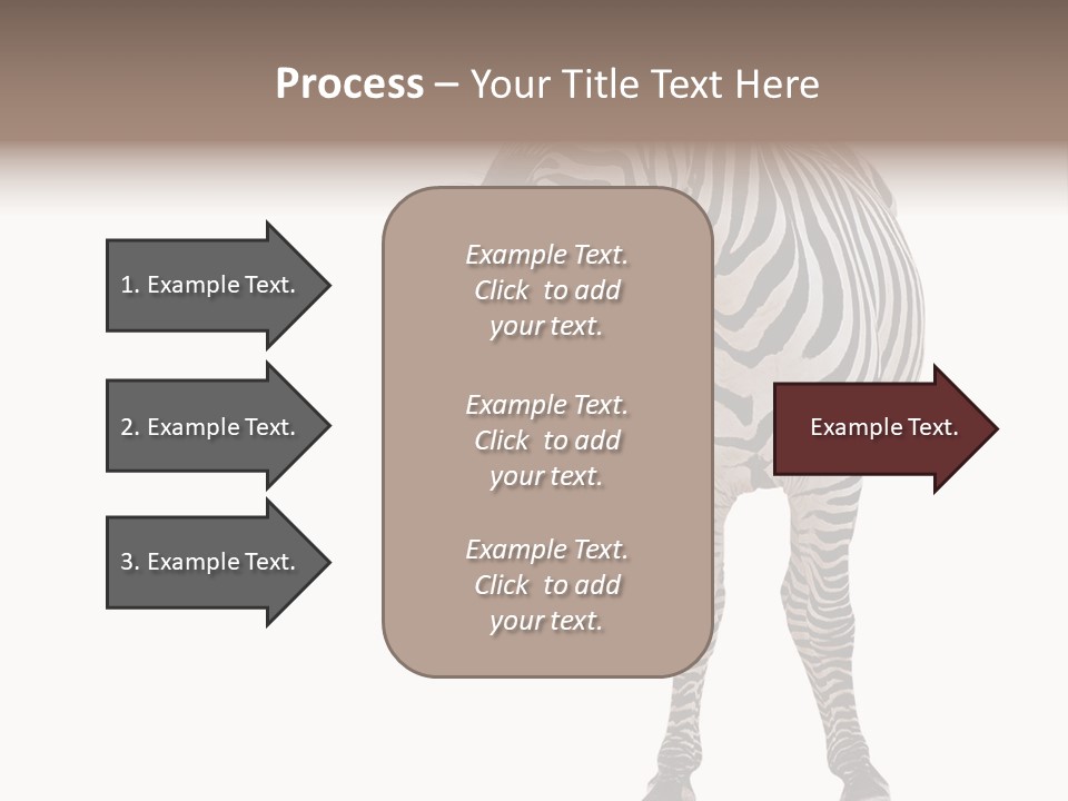 Standing Beauty Wildlife PowerPoint Template