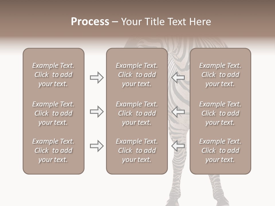 Standing Beauty Wildlife PowerPoint Template