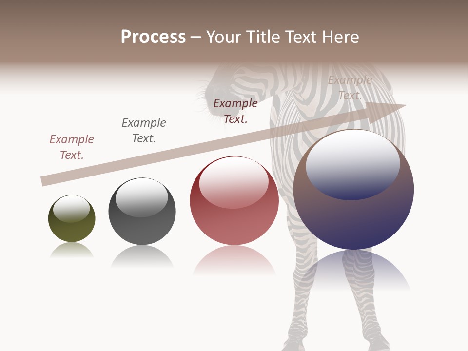 Standing Beauty Wildlife PowerPoint Template