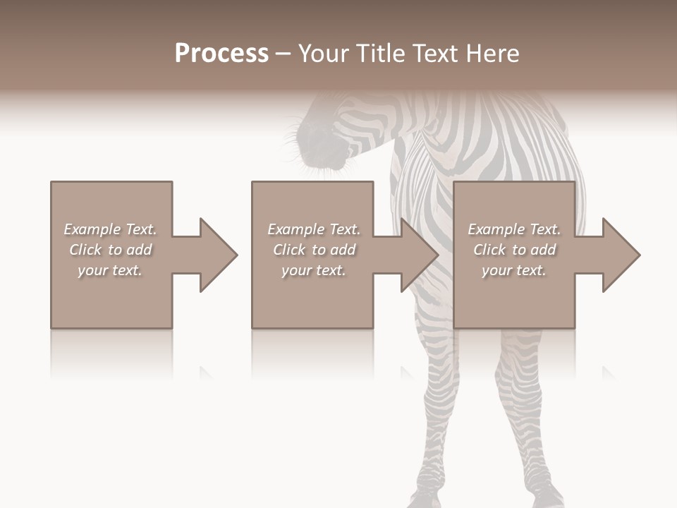 Standing Beauty Wildlife PowerPoint Template