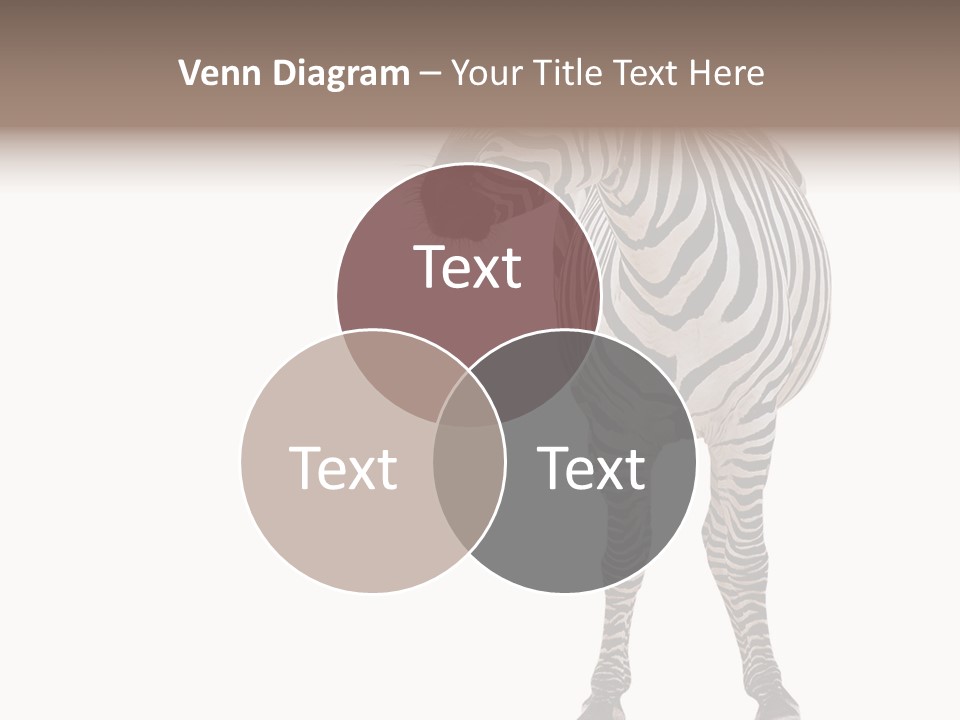 Standing Beauty Wildlife PowerPoint Template