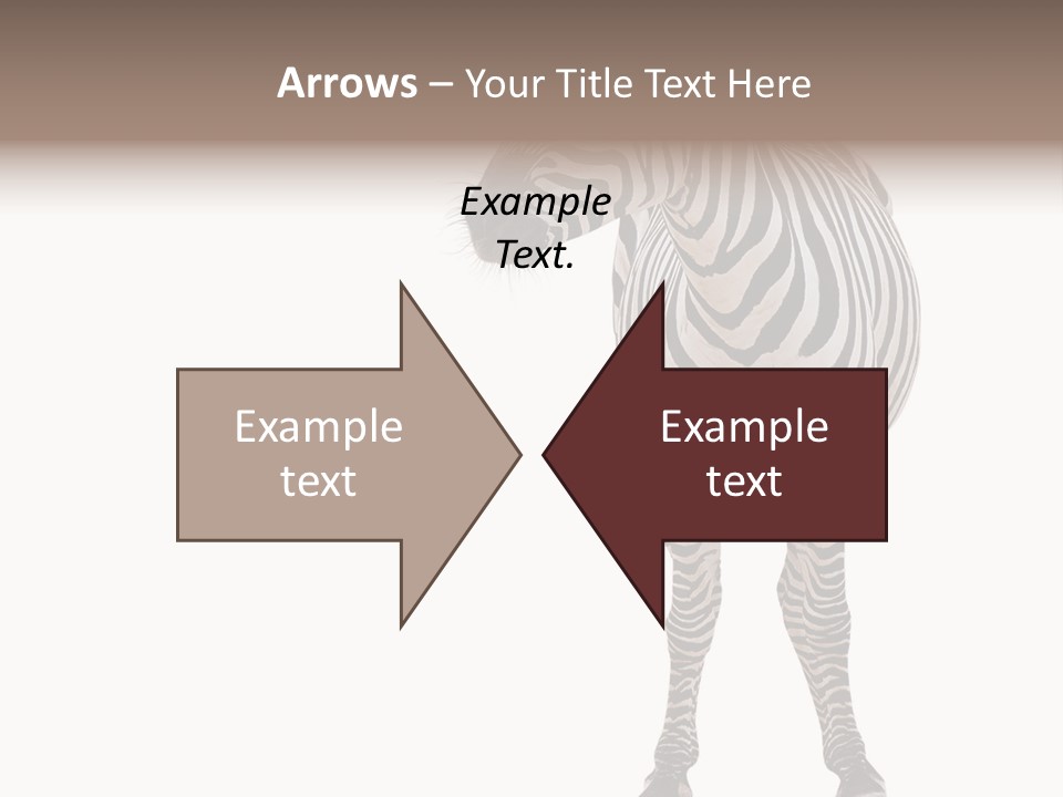 Standing Beauty Wildlife PowerPoint Template