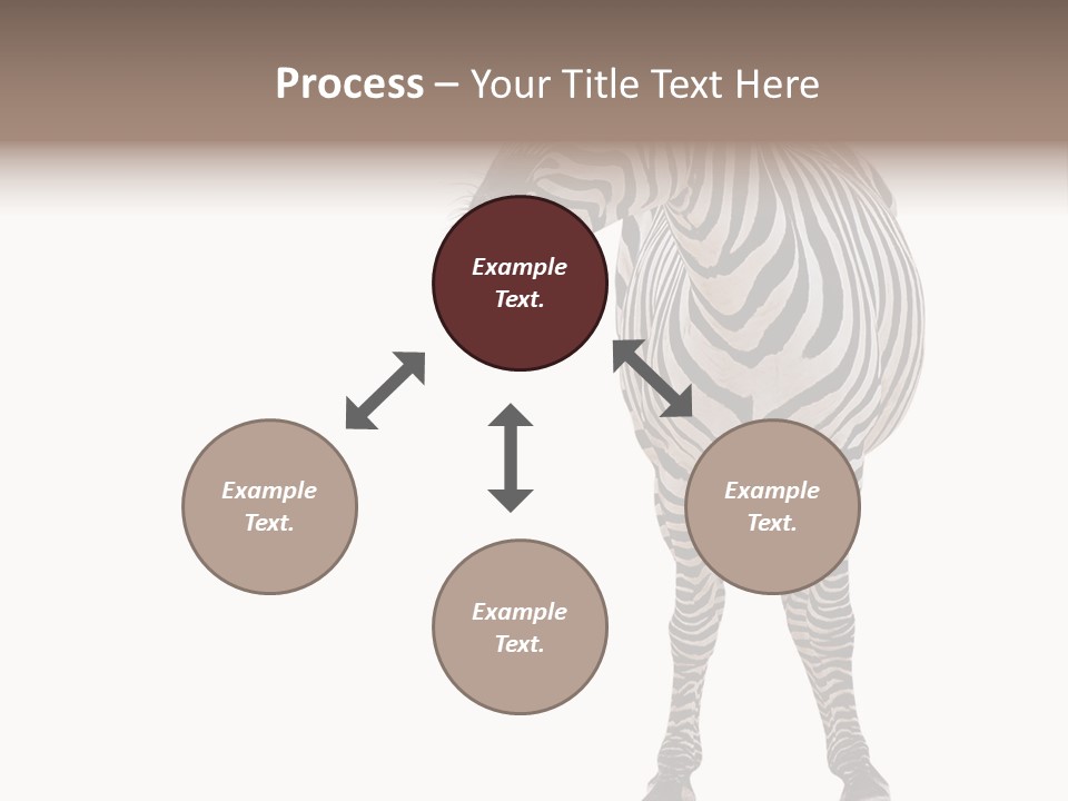 Standing Beauty Wildlife PowerPoint Template