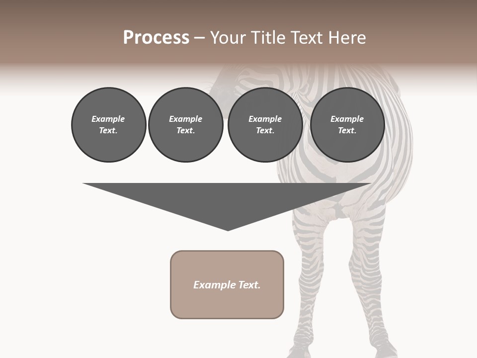 Standing Beauty Wildlife PowerPoint Template