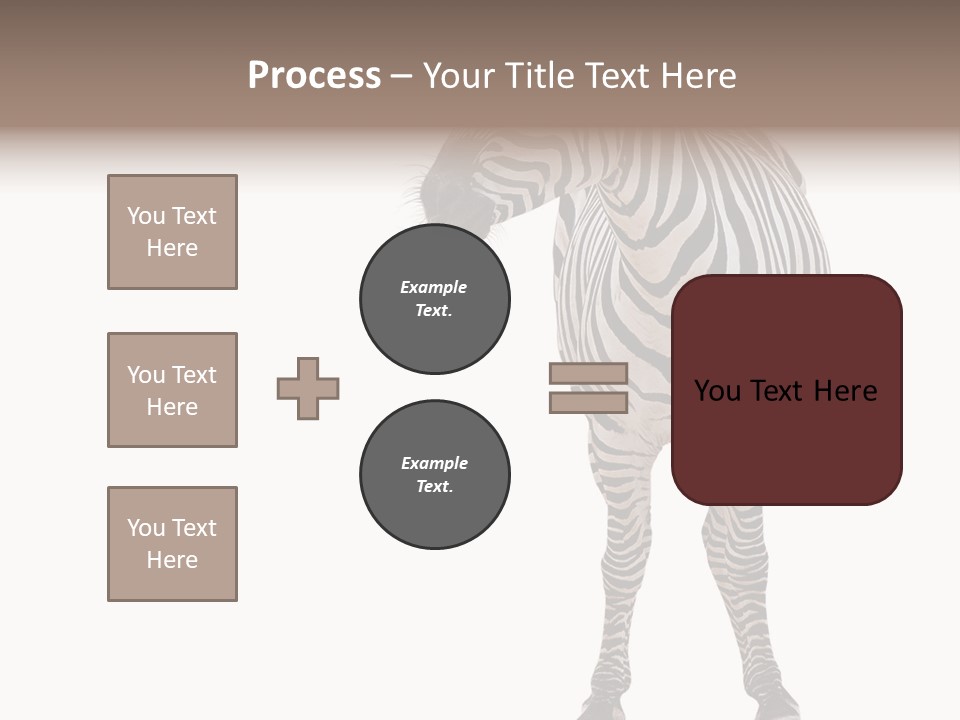 Standing Beauty Wildlife PowerPoint Template
