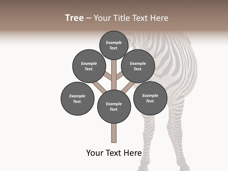 Standing Beauty Wildlife PowerPoint Template