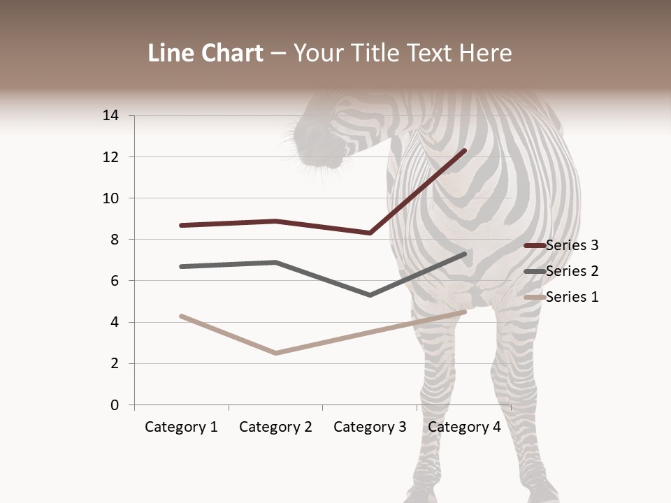 Standing Beauty Wildlife PowerPoint Template
