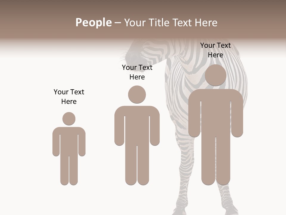 Standing Beauty Wildlife PowerPoint Template