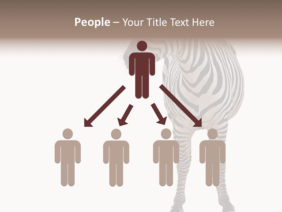 Standing Beauty Wildlife PowerPoint Template