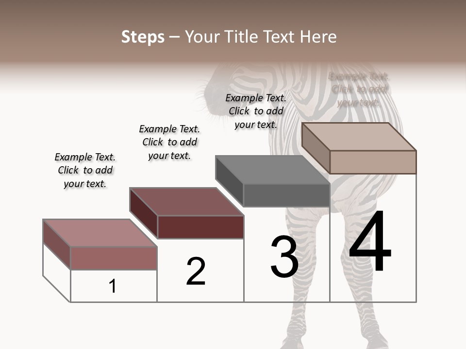 Standing Beauty Wildlife PowerPoint Template