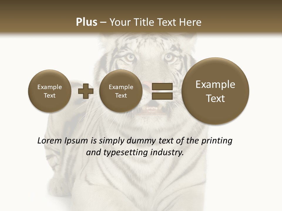 Animals Wild Isolated PowerPoint Template