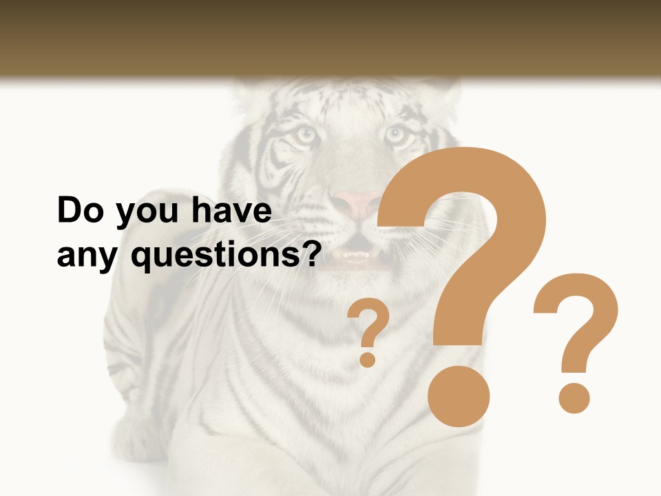 Animals Wild Isolated PowerPoint Template