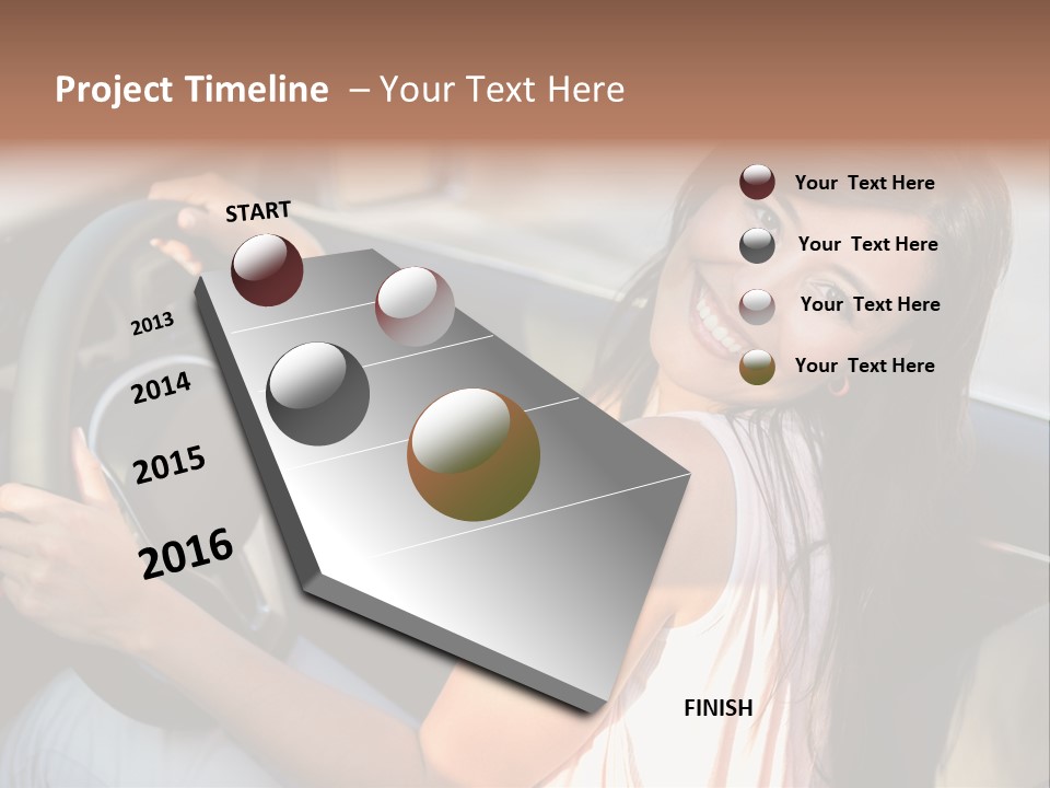 Latin Vehicle Cheerful PowerPoint Template