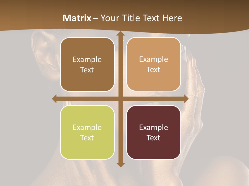 Beautiful Creative Face PowerPoint Template