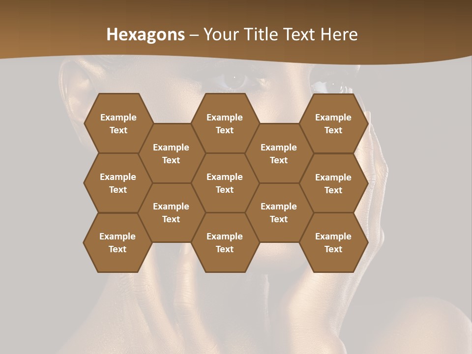 Beautiful Creative Face PowerPoint Template