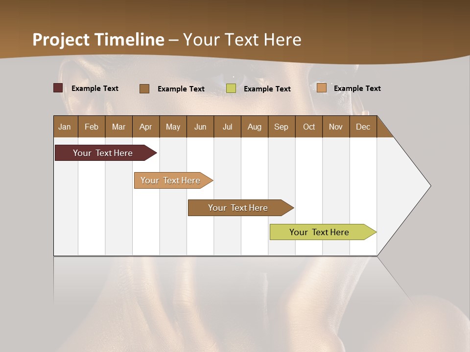 Beautiful Creative Face PowerPoint Template