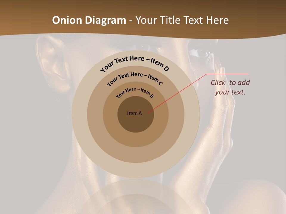 Beautiful Creative Face PowerPoint Template