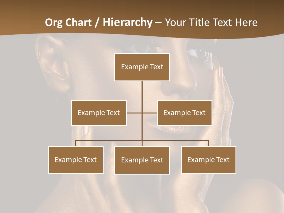 Beautiful Creative Face PowerPoint Template