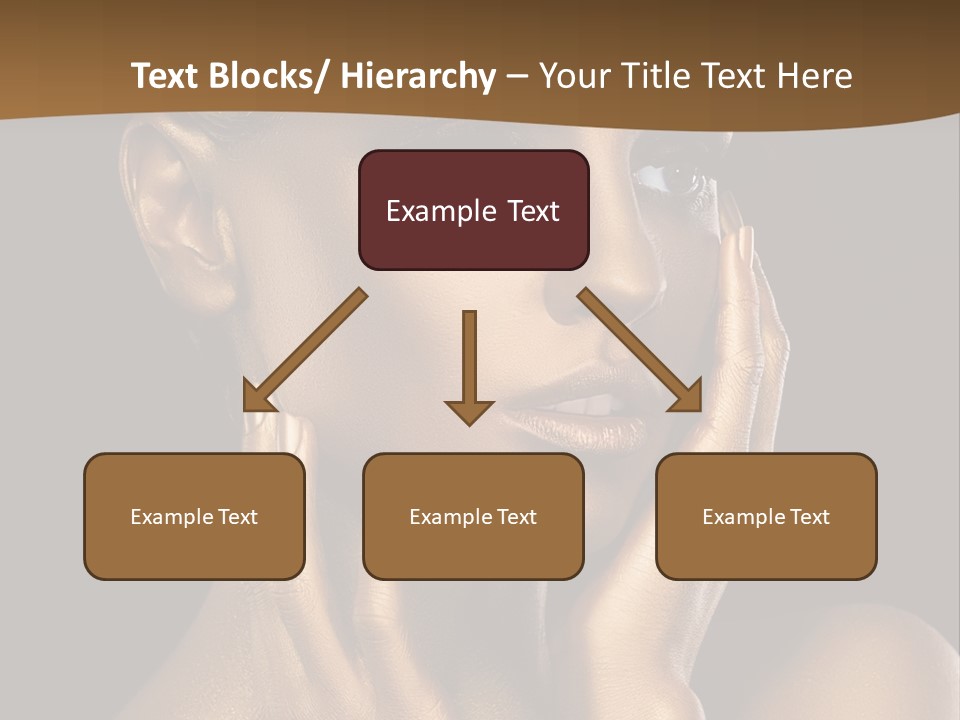 Beautiful Creative Face PowerPoint Template