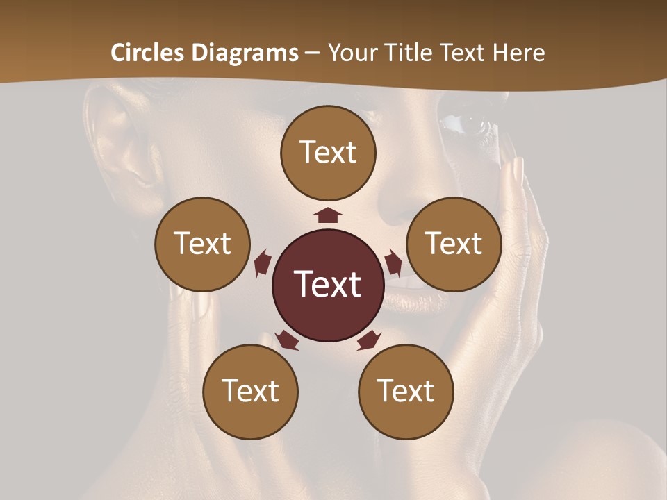 Beautiful Creative Face PowerPoint Template