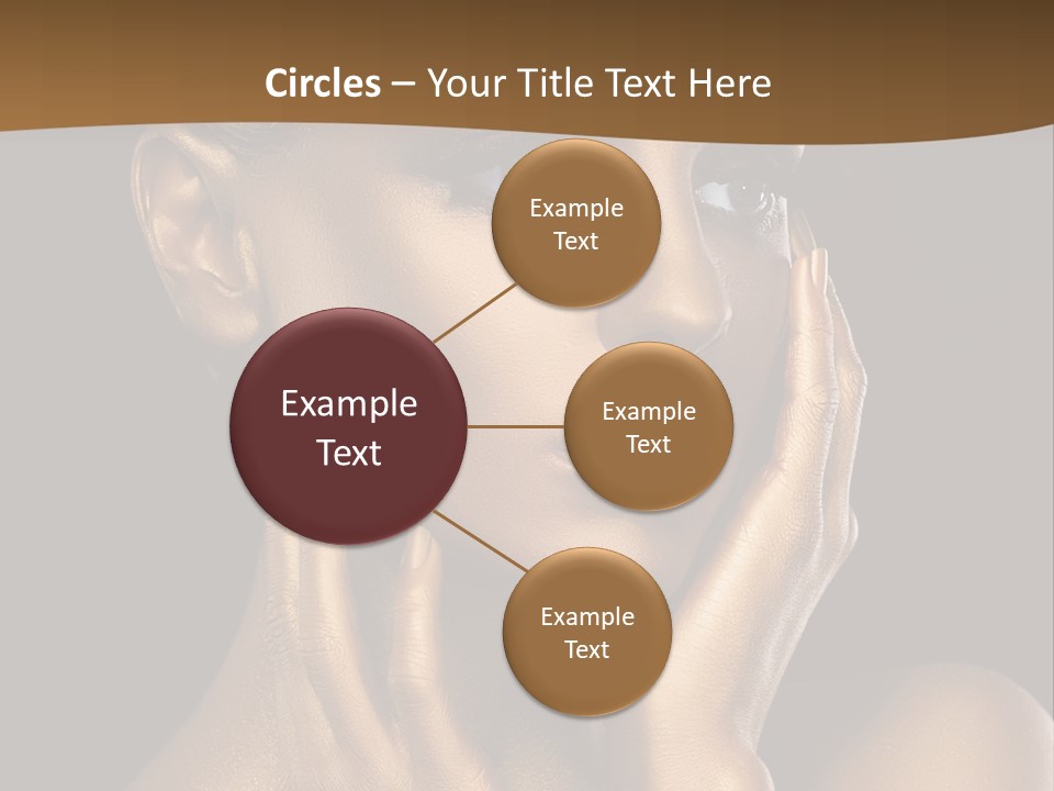 Beautiful Creative Face PowerPoint Template