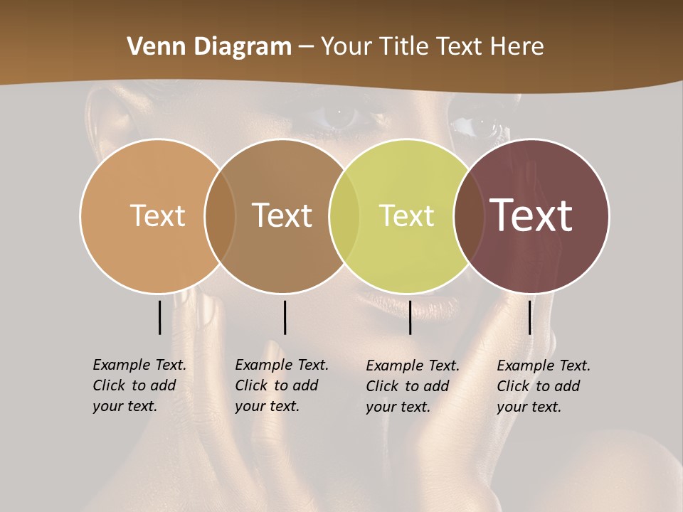 Beautiful Creative Face PowerPoint Template