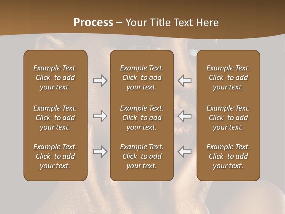 Beautiful Creative Face PowerPoint Template