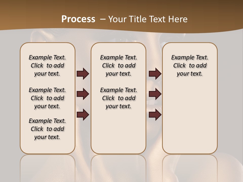 Beautiful Creative Face PowerPoint Template