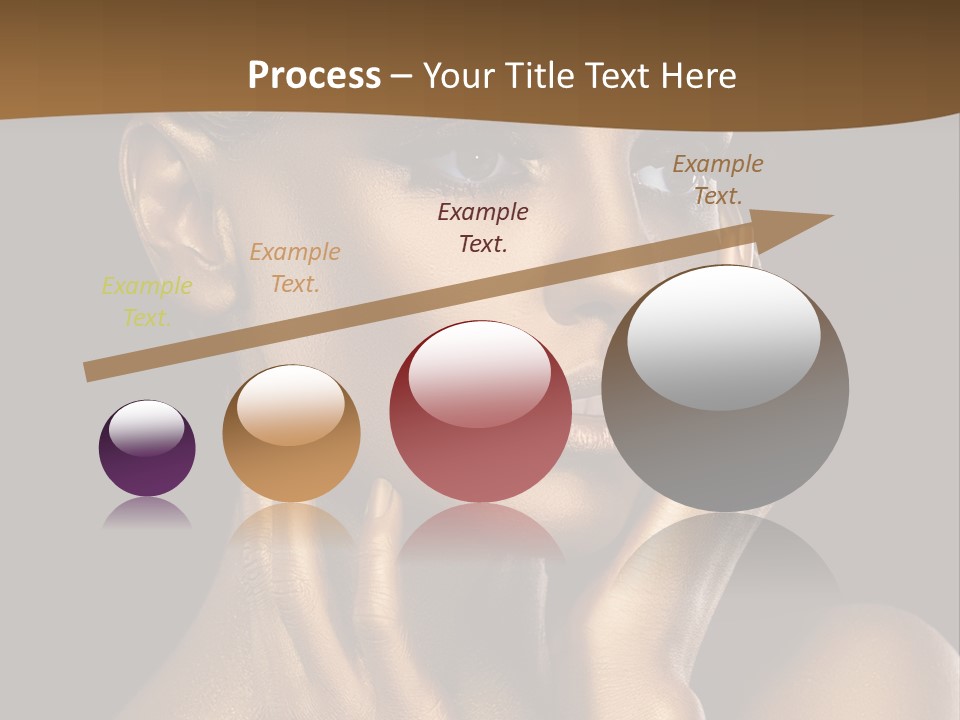 Beautiful Creative Face PowerPoint Template