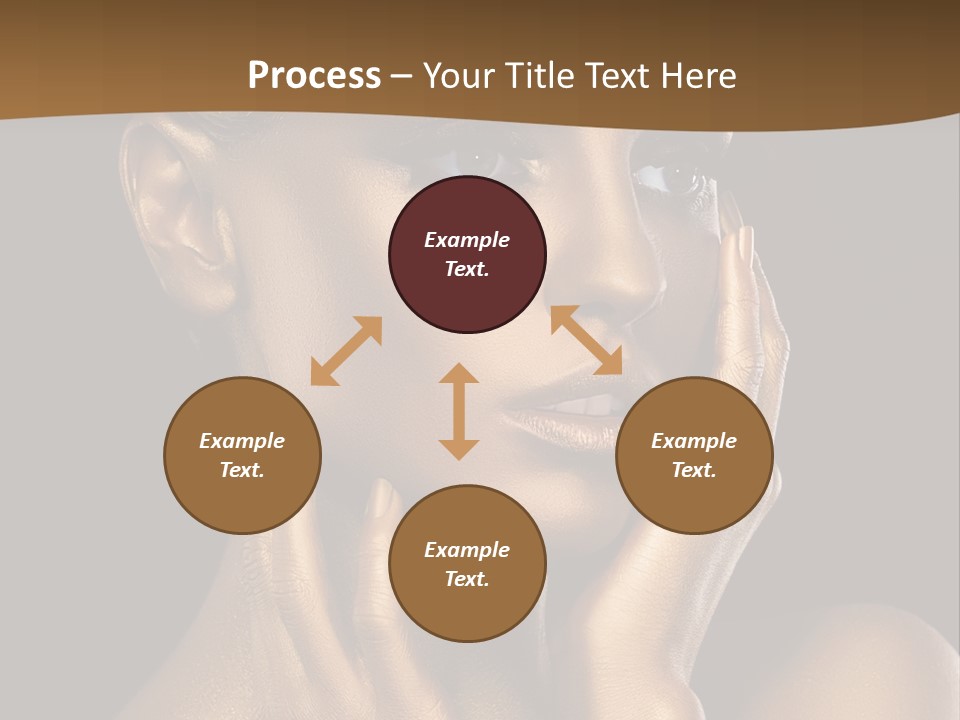 Beautiful Creative Face PowerPoint Template