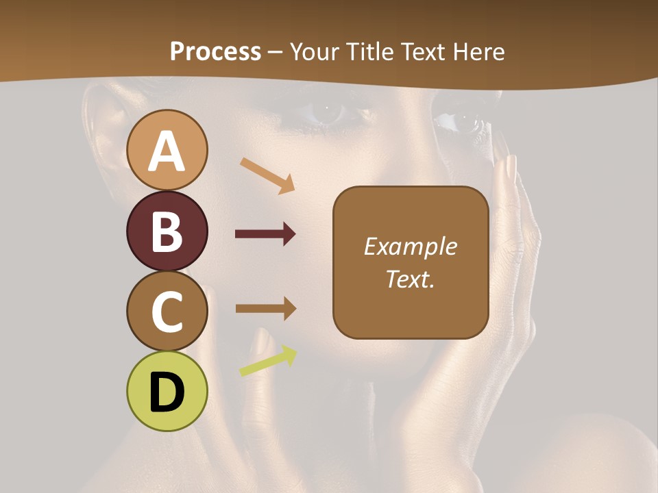 Beautiful Creative Face PowerPoint Template