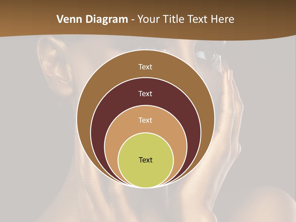 Beautiful Creative Face PowerPoint Template