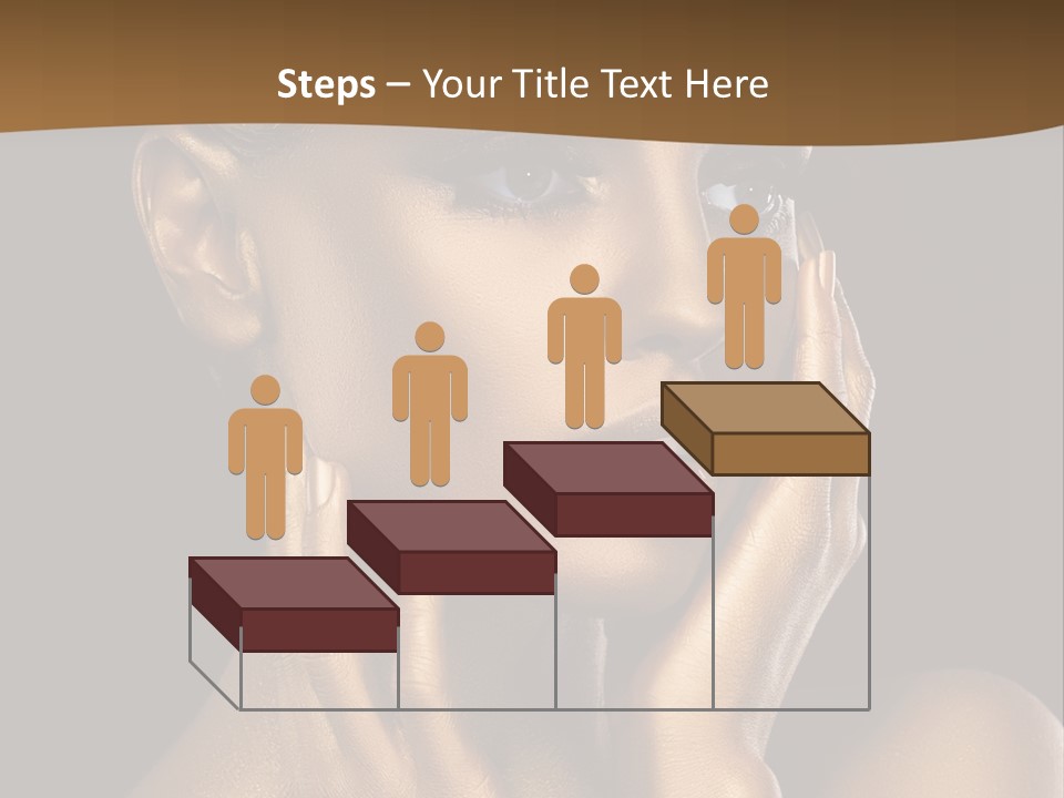 Beautiful Creative Face PowerPoint Template