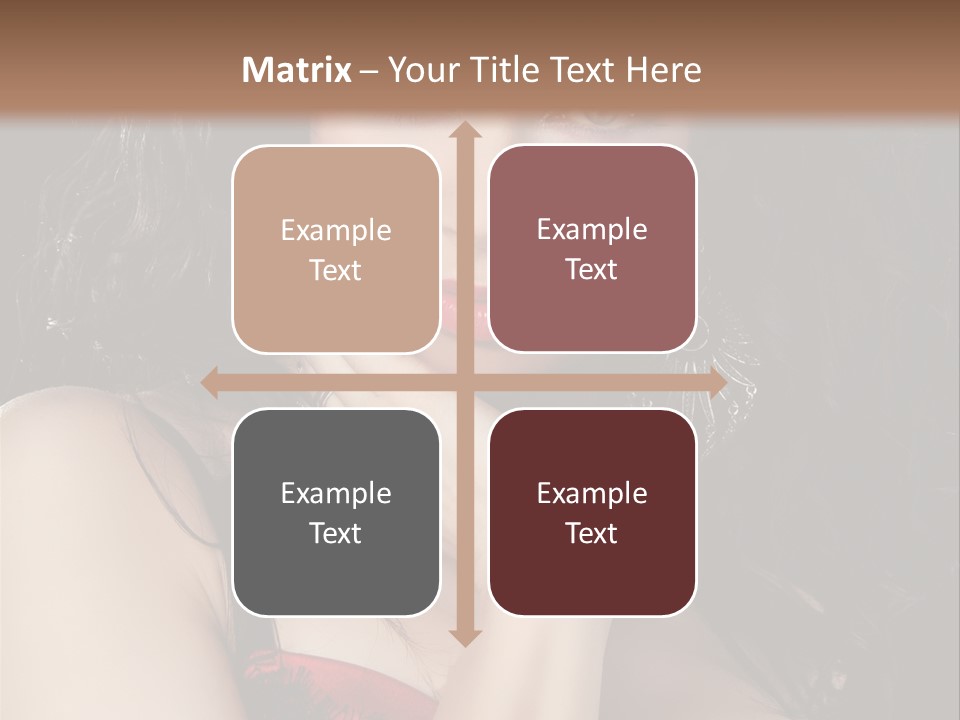 Fashion Hands Voluptuous PowerPoint Template