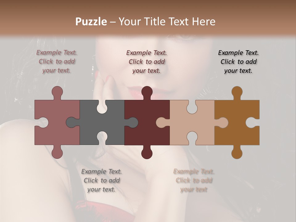 Fashion Hands Voluptuous PowerPoint Template