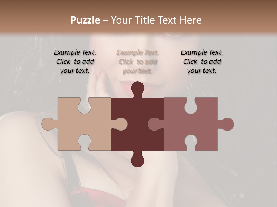 Fashion Hands Voluptuous PowerPoint Template