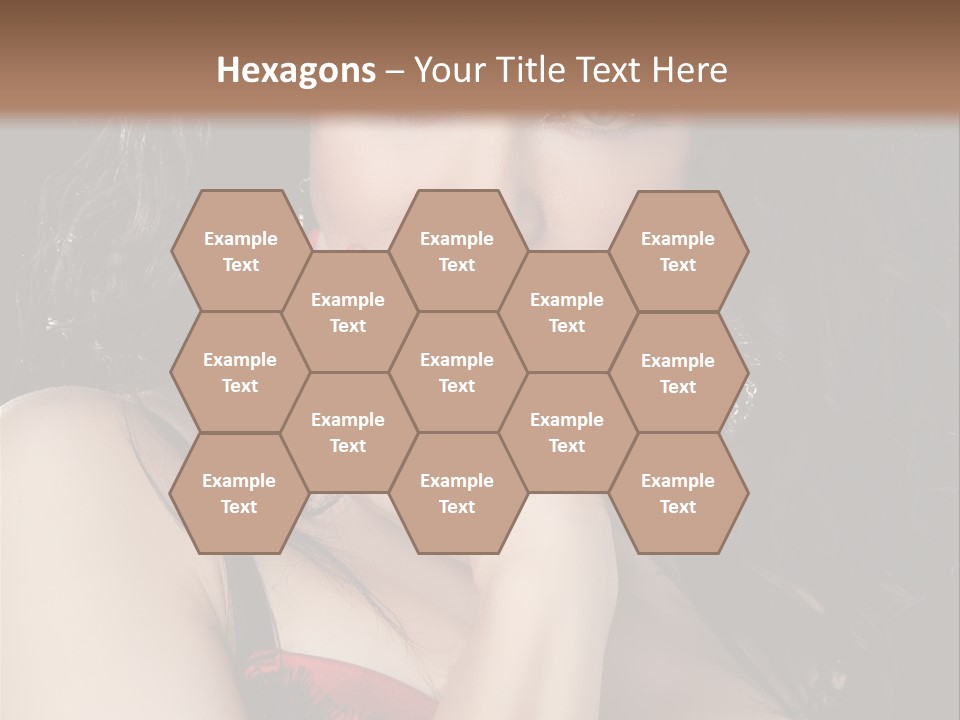 Fashion Hands Voluptuous PowerPoint Template