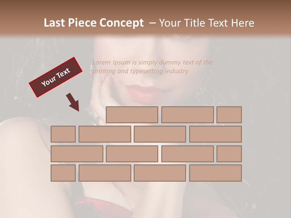 Fashion Hands Voluptuous PowerPoint Template