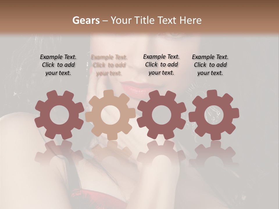 Fashion Hands Voluptuous PowerPoint Template