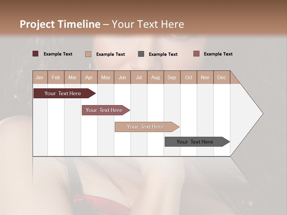 Fashion Hands Voluptuous PowerPoint Template