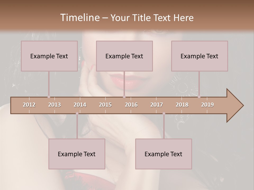 Fashion Hands Voluptuous PowerPoint Template