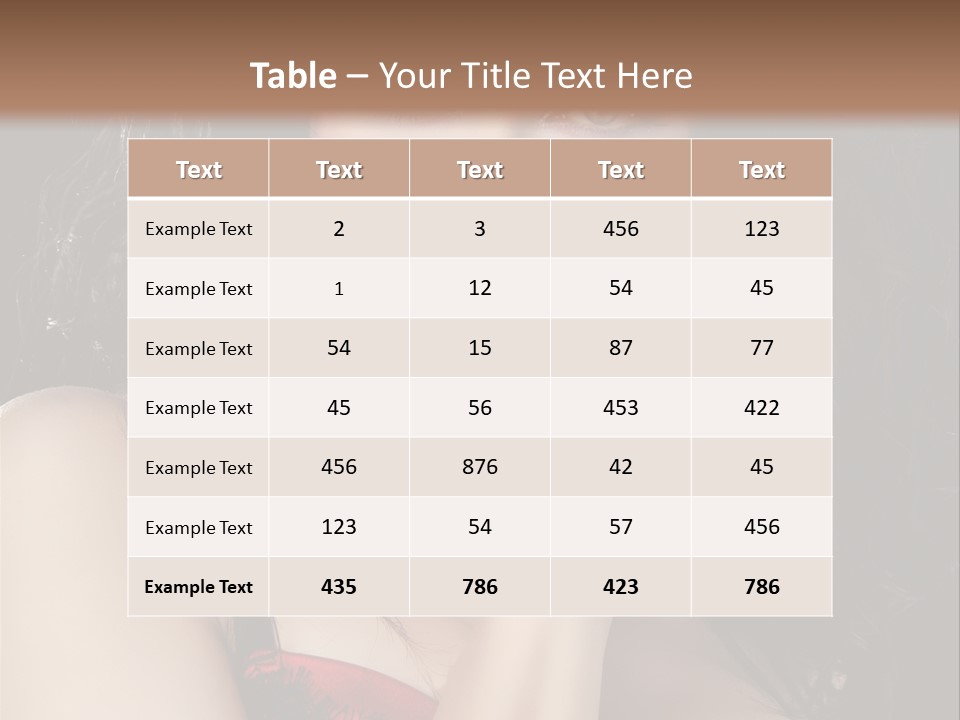 Fashion Hands Voluptuous PowerPoint Template