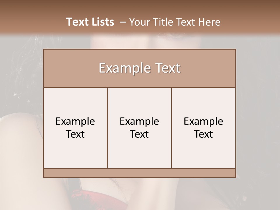 Fashion Hands Voluptuous PowerPoint Template